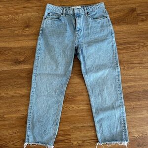 Topshop straight leg denim
